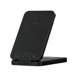 Внешний аккумулятор с беспроводной зарядкой uBear Cruise Wireless Power Bank 3 in 1 8000 мАч 15 Вт чёрный