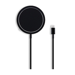 Беспроводное зарядное устройство CG Mobile Lagerfeld MagSafe Wireless charger 15 Вт чёрный