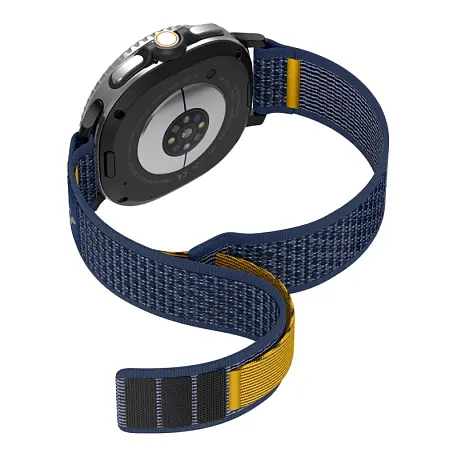 Ремешок Spigen Athlex Air для Samsung Galaxy Watch 8/8 Classic текстиль, нейлон тёмно-синий - 2