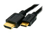 Кабель Mirex HDMI - mini HDMI 2 м, чёрный - 1