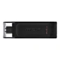 USB-флешка Kingston DataTraveler 70 64 ГБ (USB 3.0 (Type-C)) чёрный
