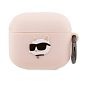 Кобура CG Mobile Lagerfeld Silicone Case With Ring для Apple AirPods 3