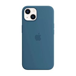 Клип-кейс (накладка) Apple Silicone Case MagSafe для Apple iPhone 13 силикон, Blue Jay