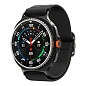 Ремешок Spigen Lite Fit для Samsung Galaxy Watch 8/8 Classic текстиль, нейлон чёрный