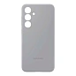 Клип-кейс (накладка) Samsung Silicone Case для Samsung Galaxy S24 FE силикон, поликарбонат, серый