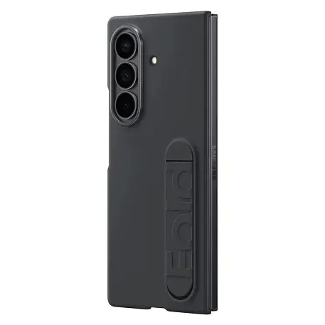 Клип-кейс (накладка) Samsung Silicone Case для Samsung Galaxy Z Fold 7 силикон, чёрный - 3