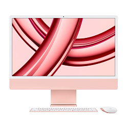 Моноблок Apple iMac 24" M3 (8-core GPU) 8 ГБ, 256 ГБ SSD (MQRD3), розовый