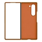 Клип-кейс (накладка) Samsung Kindsuit Case для Samsung Galaxy Z Fold 6 экокожа, коричневый - 6