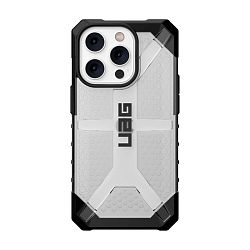 Клип-кейс (накладка) UAG Plasma для Apple iPhone 14 Pro поликарбонат, прозрачный с чёрной рамкой