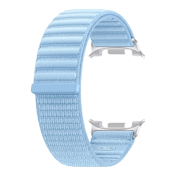 Ремешок Samsung Fabric Band для Samsung Galaxy Watch 8/8 Classic/9 нейлон голубой (M/L)
