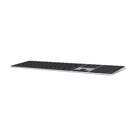 Клавиатура беспроводная Apple Magic Keyboard with Touch ID and Numeric Keypad Lightning чёрный - 4