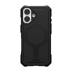 Клип-кейс (накладка) UAG Essential Armor Magsafe для Apple iPhone 16 поликарбонат, чёрный