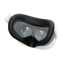 Лицевая накладка AMVR для Oculus Quest 3S силикон, чёрный