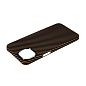 Клип-кейс (накладка) K-DOO Kevlar для Apple iPhone 13 кевлар, чёрно-коричневый (полоска) - 4