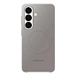 Клип-кейс (накладка) Samsung Slim Magnet Case для Samsung Galaxy S26 полиуретан, поликарбонат, алюминий, серый