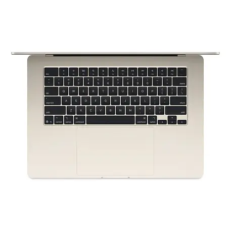Ноутбук Apple Macbook Air 15" (2025) M4 16 ГБ, 512 ГБ SSD (MW1K3), "сияющая звезда" - 2