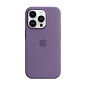 Клип-кейс (накладка) Silicone Case MagSafe для Apple iPhone 14 Pro силикон, фиолетовый