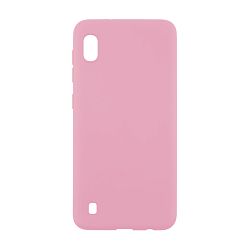 Клип-кейс (накладка) Silicone cover для Samsung Galaxy A10 силикон, розовый