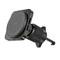 Автомобильный держатель магнитный WIWU Magneto Wireless Charger с беспроводной зарядкой (зажим)