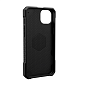 Клип-кейс (накладка) UAG Monarch Pro Magsafe для Apple iPhone 14 Plus поликарбонат, кевлар, чёрный - 3