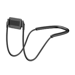 Держатель-подставка Baseus New Neck-Mounted Lazy Bracket, чёрный