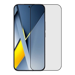 Защитное стекло 3D Classic для Xiaomi Poco F8 Ultra 5G, черная рамка