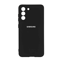 Клип-кейс (накладка) для Samsung Galaxy S21 FE силикон, чёрный