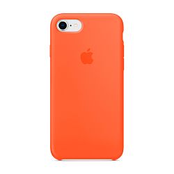 Клип-кейс (накладка) Apple Silicone Case для Apple iPhone 7 / 8 силикон, Spicy Orange