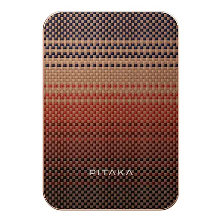 Внешний аккумулятор с беспроводной зарядкой Pitaka Magnetic Power Bank Qi2 5000 мАч 20 Вт "закат" (PBQ2402) - 2