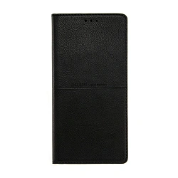 Чехол-книжка Premium Rich Boss для Xiaomi Redmi 14C / Poco C75 искусственная кожа, чёрный