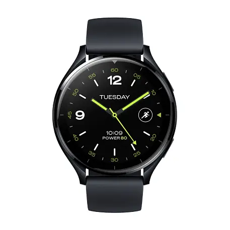 Умные часы Xiaomi Watch 2 чёрный (чёрный ремешок) - 2