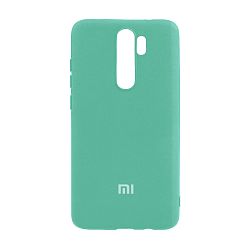 Клип-кейс (накладка) Silicone cover для Xiaomi Redmi Note 8 Pro силикон, мятный