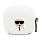 Кобура CG Mobile Lagerfeld Silicone Case With Ring для Apple AirPods 3