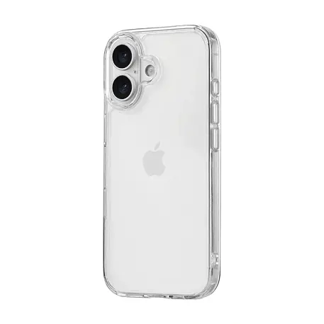 Клип-кейс (накладка) uBear Real Case для Apple iPhone 17 полиуретан, поликарбонат, прозрачный - 2