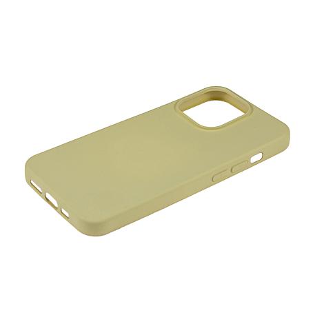 Клип-кейс (накладка) Без лого для Apple iPhone 13 Pro силикон, молочный - 3