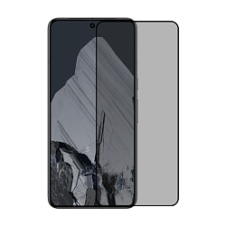 Защитное стекло 3D Privacy для Google Pixel 8 Pro, черная рамка