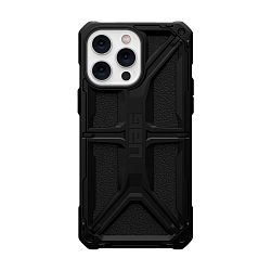 Клип-кейс (накладка) UAG Monarch для Apple iPhone 14 Pro Max поликарбонат, кожа, чёрный