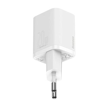 Сетевое зарядное устройство Baseus Super Si Quick Charger 20 Вт белый - 2