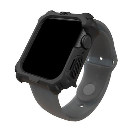 Чехол-бампер UAG для Apple Watch 44mm поликарбонат, чёрный - 2