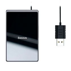 Беспроводное зарядное устройство Baseus Wireless Charger Card Ultra-thin 15 Вт чёрный