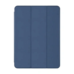 Чехол-книжка uBear Touch для Apple iPad Air 11" (2024 / 2025 / 2026) / Apple iPad Air 10.9 (2020 / 2022)  полиуретан, тёмно-синий