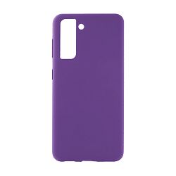 Клип-кейс (накладка) Silicone cover (без лого) для Samsung Galaxy S21 Plus силикон, фиолетовый