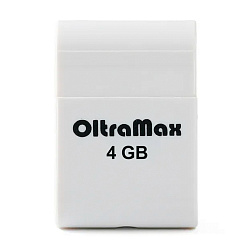 USB-флешка OltraMax 70 4 Гб белый