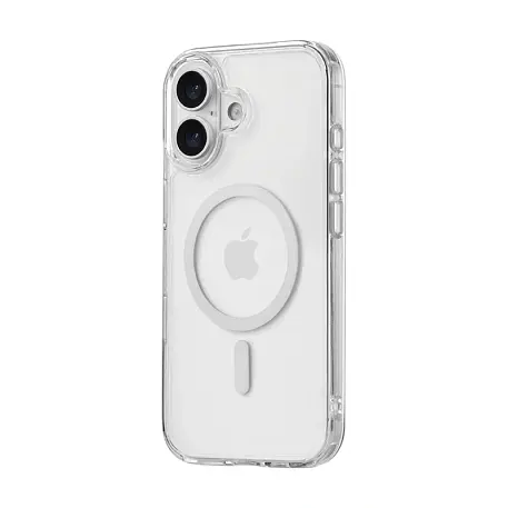 Клип-кейс (накладка) uBear Vision Mag Case для Apple iPhone 17 полиуретан, поликарбонат, прозрачный - 2