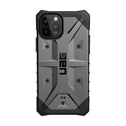 Клип-кейс (накладка) UAG Pathfinder для Apple iPhone 12 / 12 Pro поликарбонат, серебристый