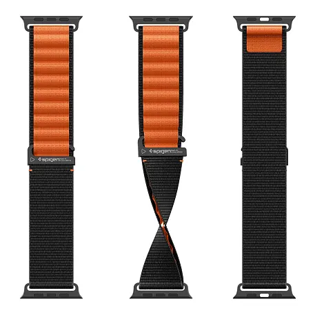 Ремешок Spigen WBF1 для Apple Watch 44 / 45 / 46 / 49mm нейлон - 4