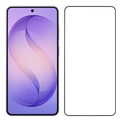 Защитное стекло uBear Extreme Nano Shield 2.5D для Samsung Galaxy S26 Plus, черная рамка