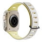 Ремешок Native Union Active Band для Apple Watch 44 / 45 / 46 / 49mm силикон жёлтый, серый - 2