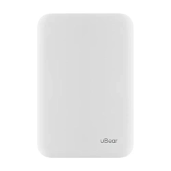 Внешний аккумулятор с беспроводной зарядкой uBear Flow Wireless Power Bank 10000 мАч 20 Вт белый