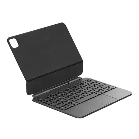 Чехол-клавиатура uBear FlexKey для Apple iPad Pro 13" (2024 / 2025) алюминий, кожа, чёрный - 5